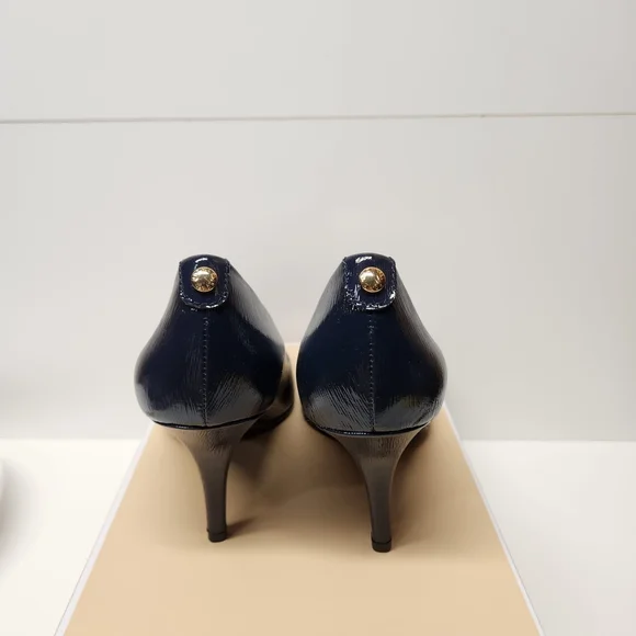 Michael kors flex mid pump Navy color patent Leather - Picture 5 of 11